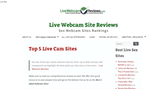 Desktop Screenshot of livewebcamreviews.com