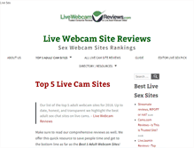 Tablet Screenshot of livewebcamreviews.com